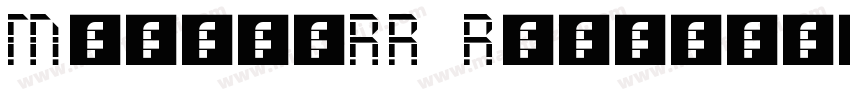 MaximoRR Regular字体转换